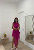 Fanci Club - The Obsession Dress in Hot Pink (resale)