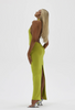 Natalie Rolt - Karolina Dress in Chartreuse