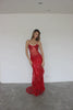 Cha Collective - Delilah Maxi in Red (no train)