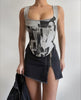 Miaou - Campbell Corset in Stone Grey